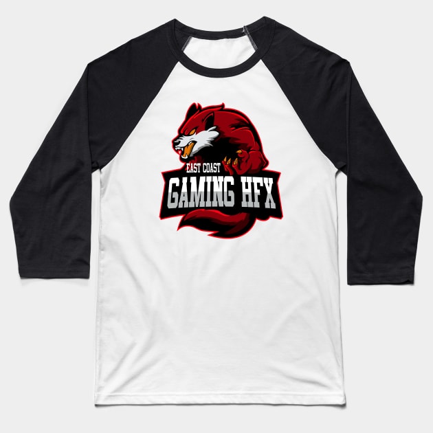 East Coast Gaming Baseball T-Shirt by Eaatcoastgaminghfx